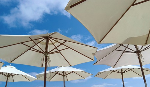 [Summer Beach PKG] [Hotel] Superior(No Kitchen/Square Ocean/Double) - Private Beach Parasol Rental