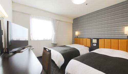 Habitación con 2 camas individuales, fumadores (Twin Beds)