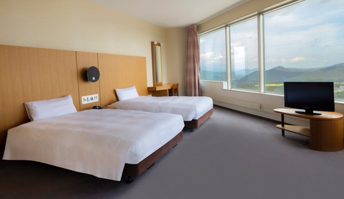 Suite, 2 camas individuales, en esquina (Tower, High Floor)