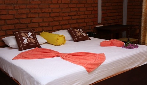 Habitación Deluxe doble, 1 cama de matrimonio grande, patio