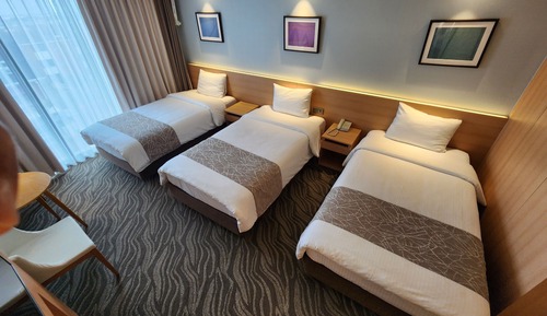 Habitación triple Deluxe