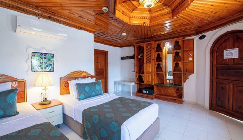 Habitación estándar, 2 camas individuales, vistas al jardín