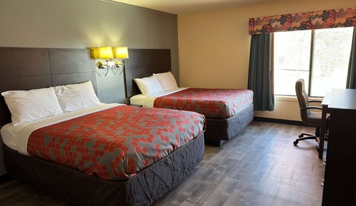 Habitación, 2 camas de matrimonio, accesible para personas con discapacidad, no fumadores