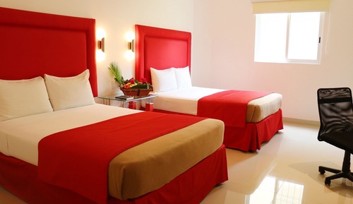 Habitación estándar, 2 camas dobles