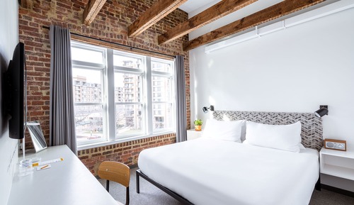 Loft, 1 cama de matrimonio grande