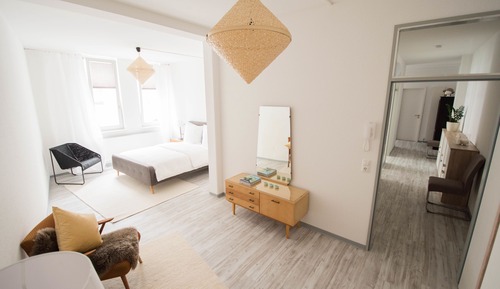 Apartamento Deluxe, 3 habitaciones, patio, frente a la playa