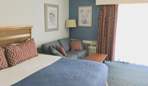 Habitación, 1 cama de matrimonio grande con sofá cama