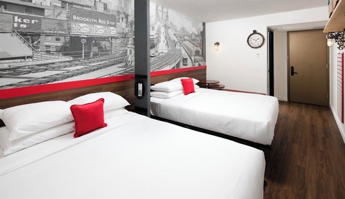 Habitación estándar con 1 cama doble o 2 individuales