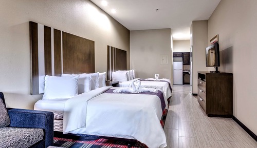 Suite, 2 camas de matrimonio, fumadores, cocina