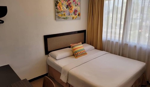 Habitación doble superior, 1 cama de matrimonio, vistas a la ciudad