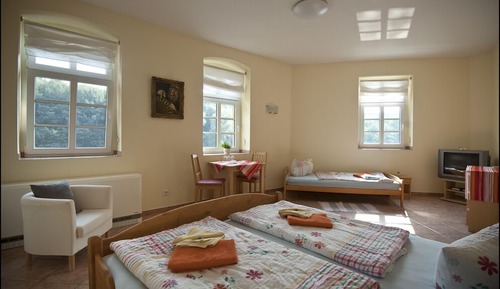 Habitación triple básica, vistas al lago