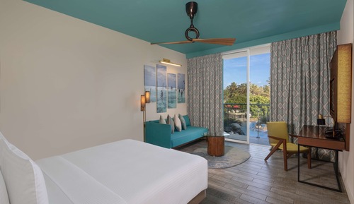 Deluxe Room, Garden View with  15% Discount on Food and Soft Beverages
