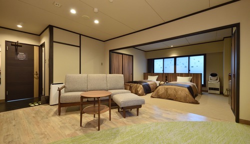 Habitación Deluxe con 2 camas individuales, no fumadores (Western Style, 39sqm, A)