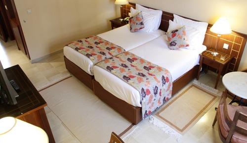 Habitación con 1 cama doble o 2 individuales