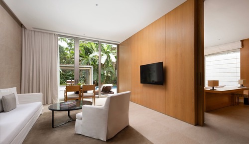 Villa, 1 cama de matrimonio grande, piscina privada, vistas al jardín