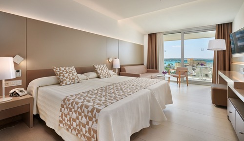 Habitación junior, terraza, vistas al mar