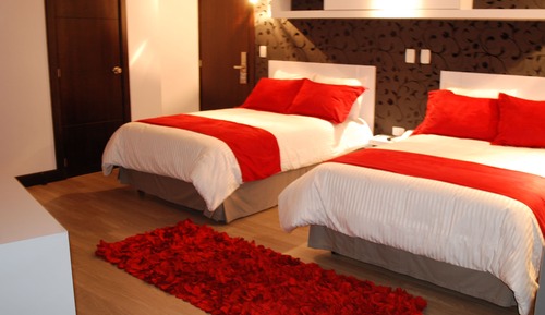 Habitación doble, 2 camas dobles