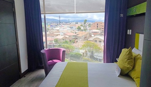 Habitación individual, vistas a la ciudad