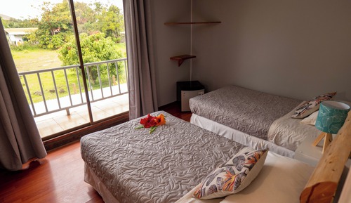 Habitación superior con 2 camas individuales, 2 camas individuales