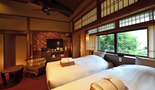 Habitación con 2 camas individuales, no fumadores (Ginshu, Guests must be at least 7 yrs)