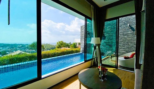 One Bedroom Villa with Private Pool - Full Sea View