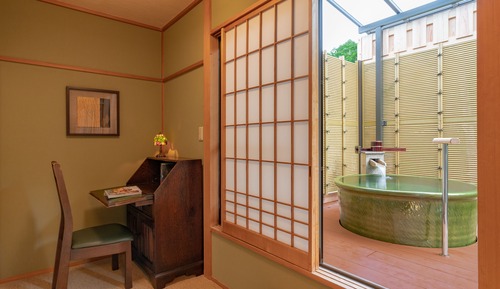 Habitación tradicional, 2 baños (JPN Style, Open-air bath, Garden)