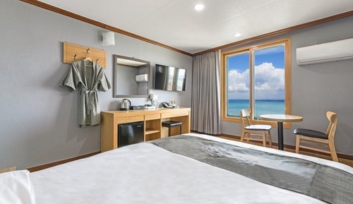 Habitación, vistas al mar