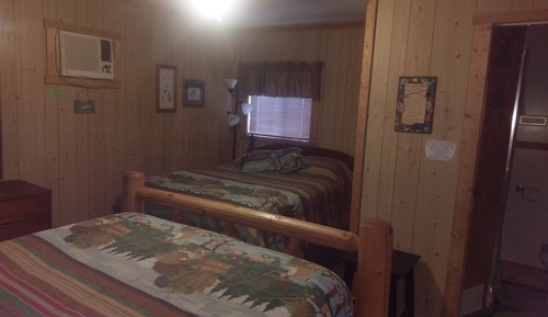 Cabaña Deluxe, 2 camas dobles (Cabin #7)