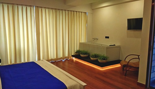 Suite estudio exclusiva, vistas a la montaña