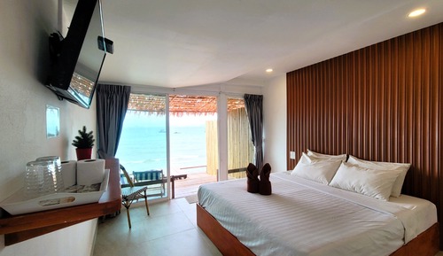 Habitación superior, vistas al mar