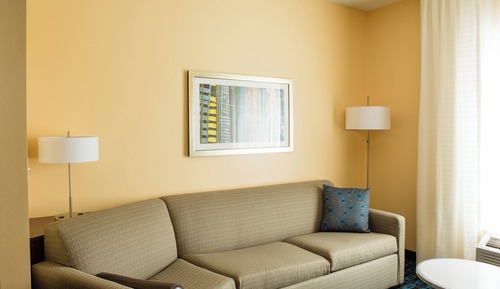 Habitación, 1 cama de matrimonio grande con sofá cama