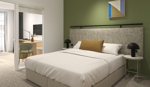 Apartamento ejecutivo, 1 habitación, balcón