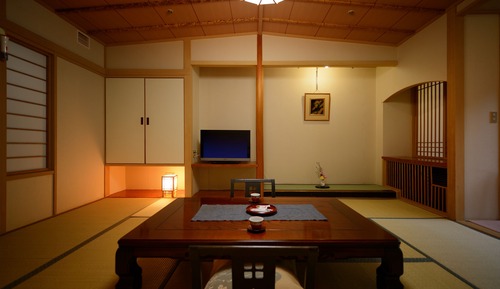 Habitación tradicional (with 10 Tatami-mats, Main Building)