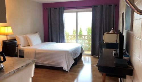 Habitación Business, 1 cama de matrimonio, balcón, vistas al mar