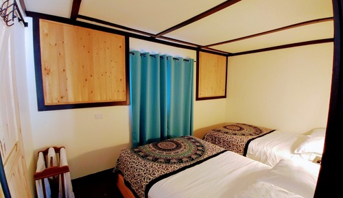 Suite familiar, cocina básica (1 Double Bed, 1 Single Bed - Room 9)