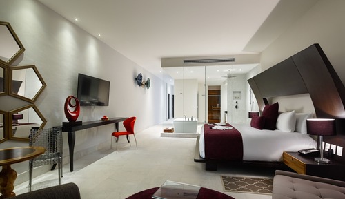 Suite de luna de miel, 1 cama de matrimonio grande, vistas al mar