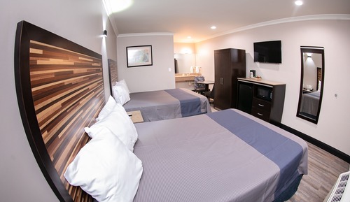 Habitación estándar, 2 camas de matrimonio, no fumadores