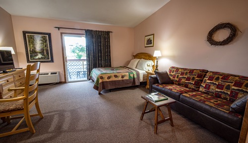 Habitación Deluxe, 1 cama de matrimonio con sofá cama, vistas al lago, junto al lago