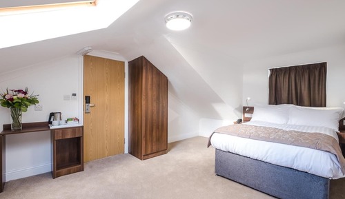 Habitación doble, baño privado (Attic)