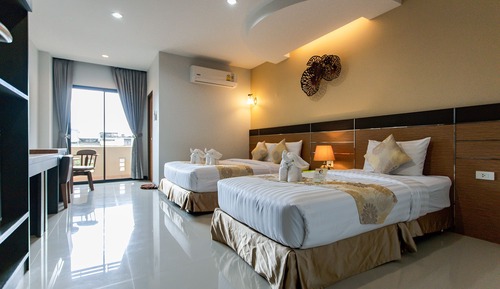 Habitación triple familiar