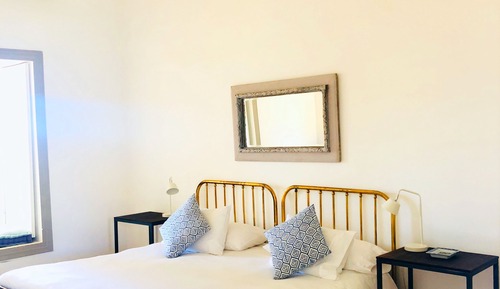 Habitación estándar con 1 cama doble o 2 individuales, 2 habitaciones, vistas al jardín