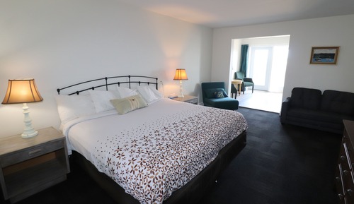 Habitación superior, 1 cama de matrimonio grande, vistas al mar