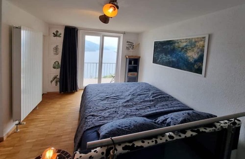 Brissago Apartamento | In the middle of the historic old town with a dream view of Lake Maggiore