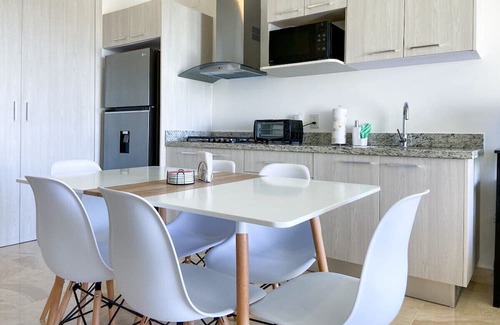 Ejidal Condominio | Apartment w/great view, pool, gym, tennis, parking