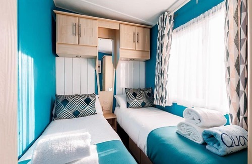 Hamworthy Apartamento | Haven Heaven - a caravan that sleeps 6 guests in 3 bedrooms