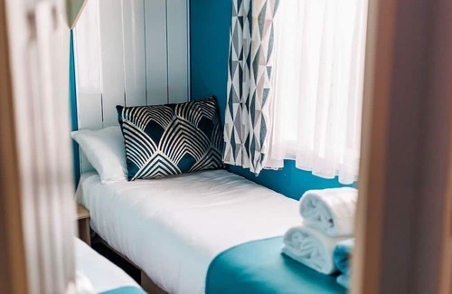 Hamworthy Apartamento | Haven Heaven - a caravan that sleeps 6 guests in 3 bedrooms