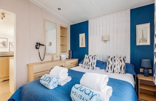Hamworthy Apartamento | Haven Heaven - a caravan that sleeps 6 guests in 3 bedrooms