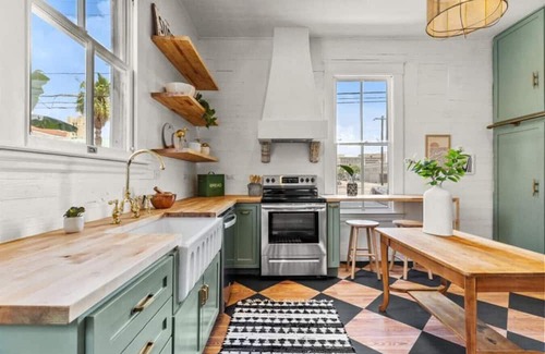 Galveston Casa | Historic Sheek and Modern Home Blocks from Strand