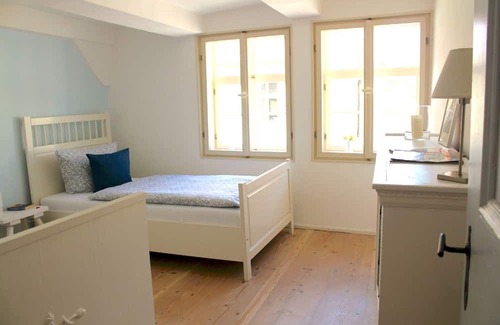 Quedlinburg Apartamento | ⭐️ Relaxing holiday with idyllic courtyard & fireplace, unique monument from 1477, 4-6 p.