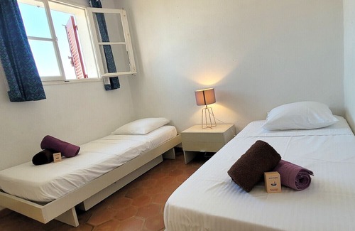Port Grimaud Apartamento | Luminous cozy cocoon with view of the gulf
